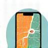 App interface showing real-time delivery tracking